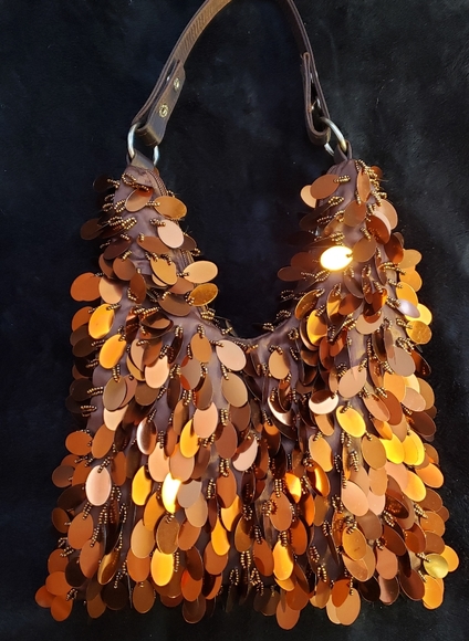 Beautiful sequence purse (never used) - Picture 1 of 5